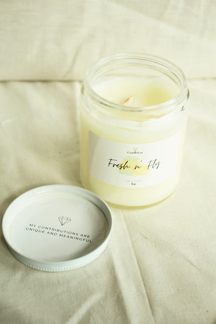 &quot;Fresh n&#39; Fly&quot; Candle